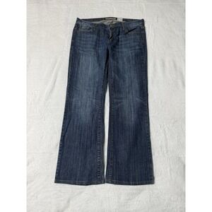 Stetson Jeans Womens 14 Long Blue No 816 Classic Bootcut Stretch 34x29.5